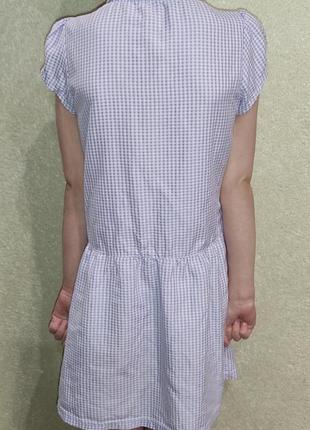 Хлопковое платье сарафан на девочку на 4 5 6 7 8 9 10 11 12 лет7 фото