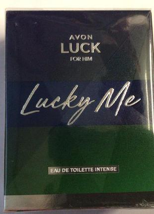 Мужская парфюмерная вода luck  lucky me avon1 фото