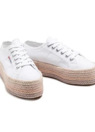 Кеды на платформе superga 41,5