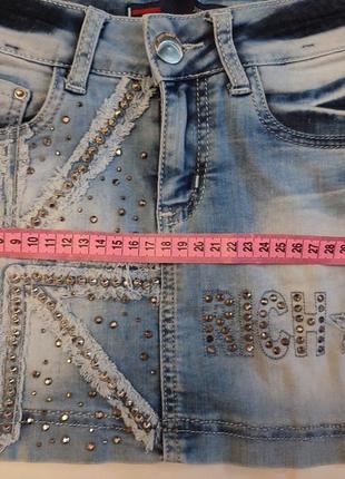 Юбка спідниця джинсова 1284 фото