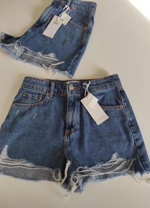 Reserved шорти жіночі женские джинсові розмір 34 42 xs літо
