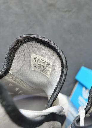 Стильные летние кроссовки адедас adidas серые с салатовым текстиль+сетка осенние,весенние,на осень,весна,лето 5