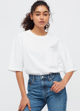 Футболка uniqlo oversized (446935)