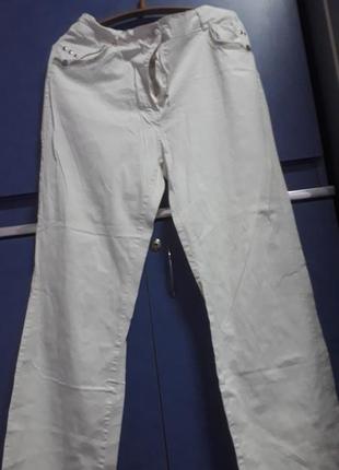 Тонкі літні штани,з розширенням низом