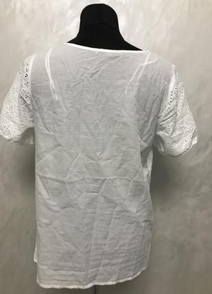 Біла блузка блуза3 фото
