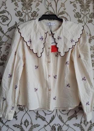 Блуза бренд zara, размер 11-12 лет1 фото