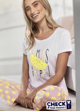 Яркая веселая пижама в лимоны нимечина l4 фото