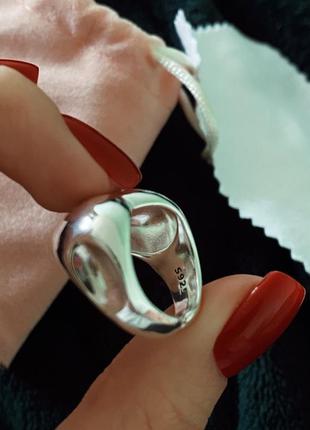 Кільце кольцо колечко перстень каблучка срібло s925 акцентне срібне стильне серце🤍 модне нове9 фото