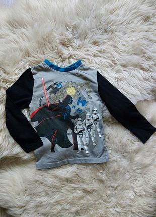 🌟💙🌟 стильный лонгслив star wars