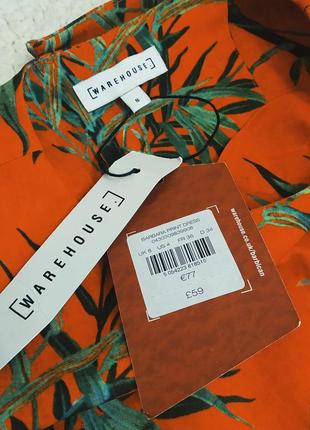 Яркое платье с цветами warehouse 8