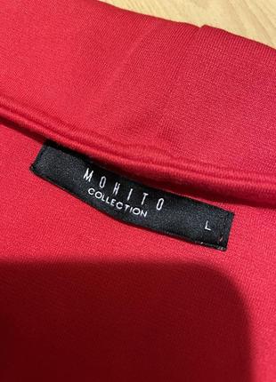 Платье красное mohito