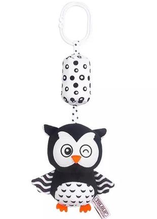 Контрасна іграшка підвіска для малюків брязкальце 4