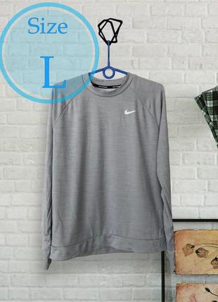 Жіночий лонгслів nike pacer long sleeve top, (р. l)