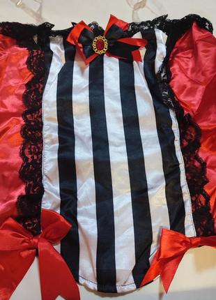 Бурлеск, кабаре, вампір, карнавальний костюм на хеллоуїн, еротичний костюм7 фото