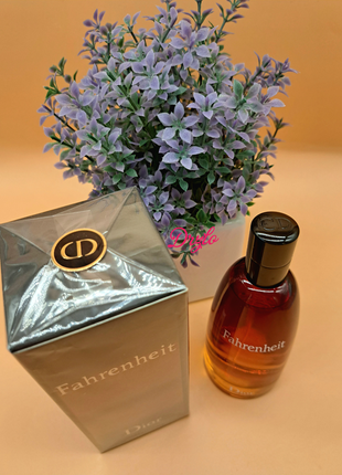 💋оригинал 💋100 мл dior fahrenheit eau de toilette5 фото