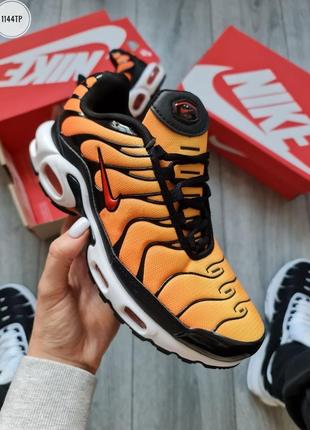 Кросівки чоловічі кросівки  nike air max plus tn black orange