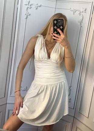 Неймовірно гарна 😻 біла сукня3 фото
