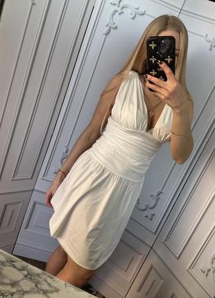 Неймовірно гарна 😻 біла сукня7 фото