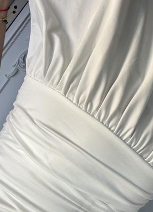 Неймовірно гарна 😻 біла сукня9 фото
