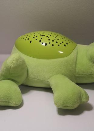 Музыкальный ночник проектор звездного неба черепаха 🐢 чи жаба 🐸4 фото