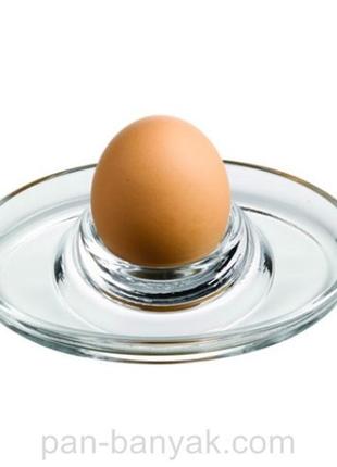 Подставка под яйцо pasabahce basic 1 штука d2,4 см 12,5х9 см h2 см стекло (53382/1)