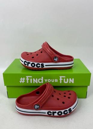 Снижка!! crocs kids bayaband, детские кроксы сабо баябэнд1 фото