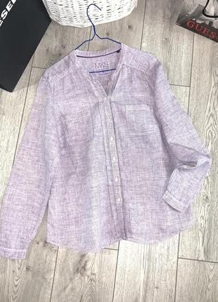 Marks&spencer сорочка льон