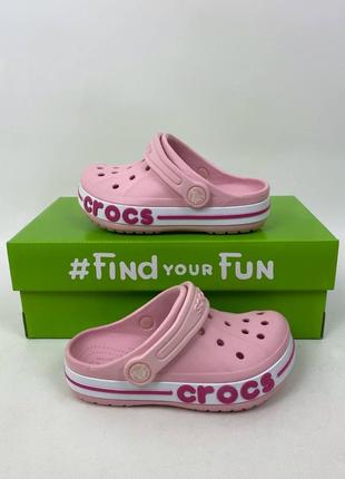 Снижка!! crocs kids bayaband, детские кроксы сабо баябэнд