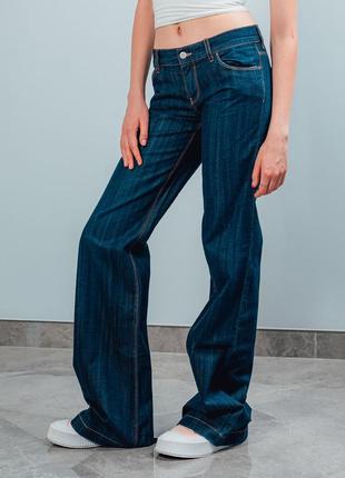 Жіночі джинси prada. палаццо, сезон весна-літо 2023.