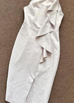 Платье вечернее рюша 1