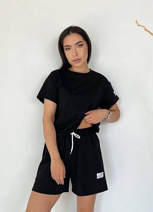 Женский летний спортивный костюм з шортами