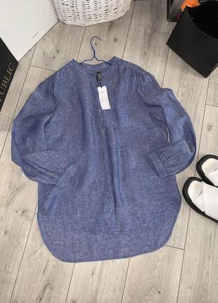 Marks&spencer сорочка льон