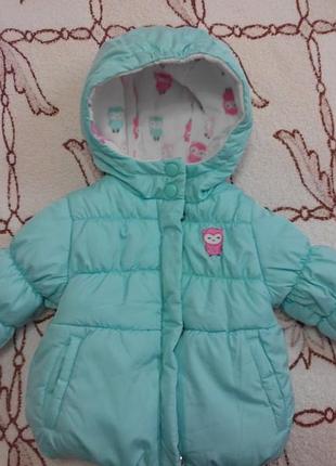 Демисезонная курточка child of mine made by carter's