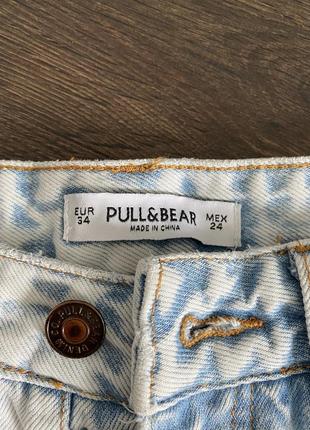 Шорты джинсовые pull and bear1 фото