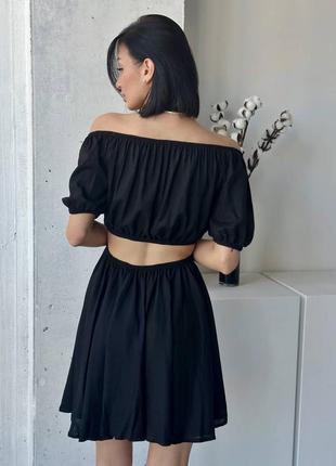 Сукня з натурального льону 100% | нова колекція літа 20234 фото