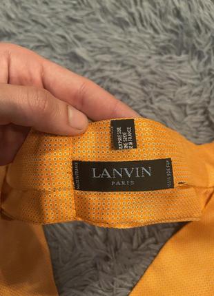 Lanvin шовкова хустка жабо3 фото