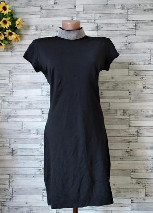 Платье женское mexton с открытой спиной черное2 фото