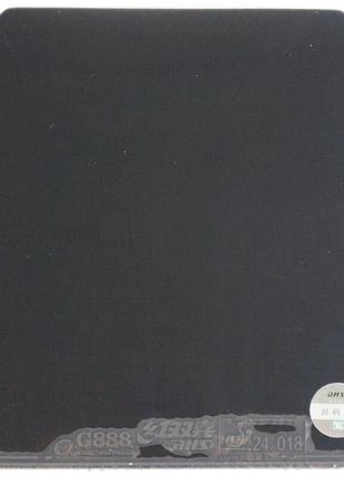 Накладка для тенниса dhs g888, mid, 2.1 черная, накладка для теннисных ракеток, накладка для игры в теннис