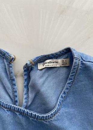 Джинсове плаття stradivarius 2