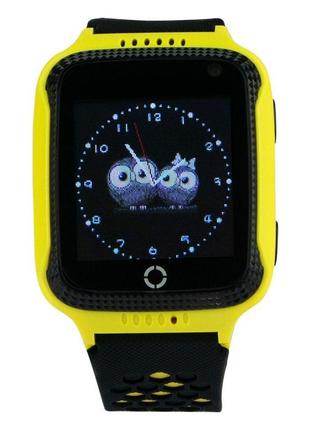 Детские смарт часы g900a gps цвет жёлтый