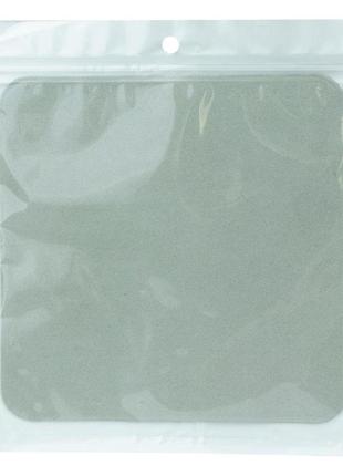 Универсальная салфетка  для очистки стекла  16*16 см цвет серый2 фото