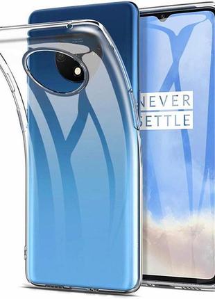 Tpu чохол epic transparent 1,5 mm для oneplus 7t