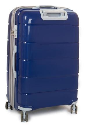 Комплект валіз 3 шт abs-пластик fashion 810 blue4 фото