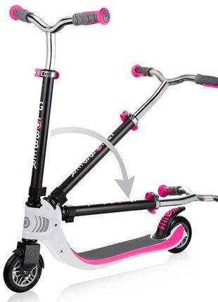 Двухколесный самокат globber flow foldable 125 pink