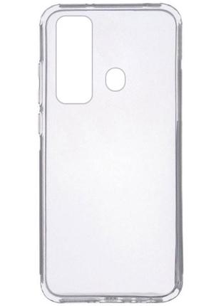 Tpu чехол epic transparent 1,5mm для tecno camon 17