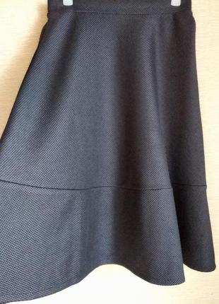 Стильная юбка спідниця с воланом h&m4 фото