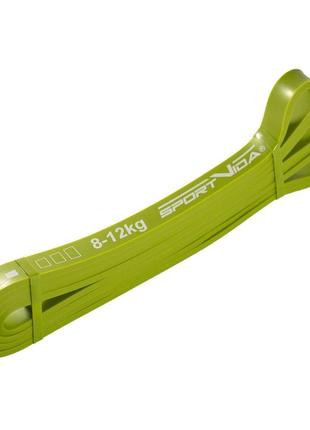 Эспандер-петля (резина для фитнеса и спорта) sportvida power band 15 мм 8-12 кг sv-hk0189 .