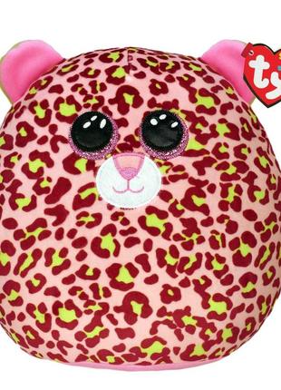 Дитяча іграшка м’яконабивна ty squish-a-boos 39299 леопард "lainey" 20 см1 фото