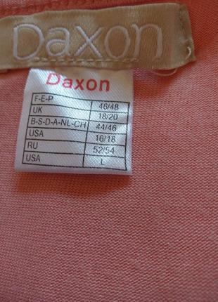 Нежная розовая блуза, расклешенная, от daxon, р.16-183 фото