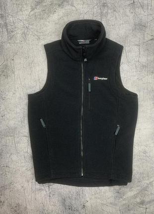 Чоловічий жилет berghaus outdoor hiking розмір с чорний